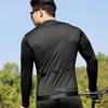 WOSAWE Summer Spring Men's Mountain Road Bike Cycling Jersey Breathable Long Sleeve Commuter Sportswear Cycling Clothing