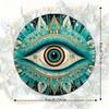 Mandala Metal Wall Art Decor Round Design for Living Room Bedroom Office
