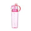 Bottiglia Spray Acqua 2 in 1 Tazza Portatile Rinfrescante per Idratazione per Sport all'Aperto Viaggi Campeggio Regalo Estivo per Appassionati di Fitness