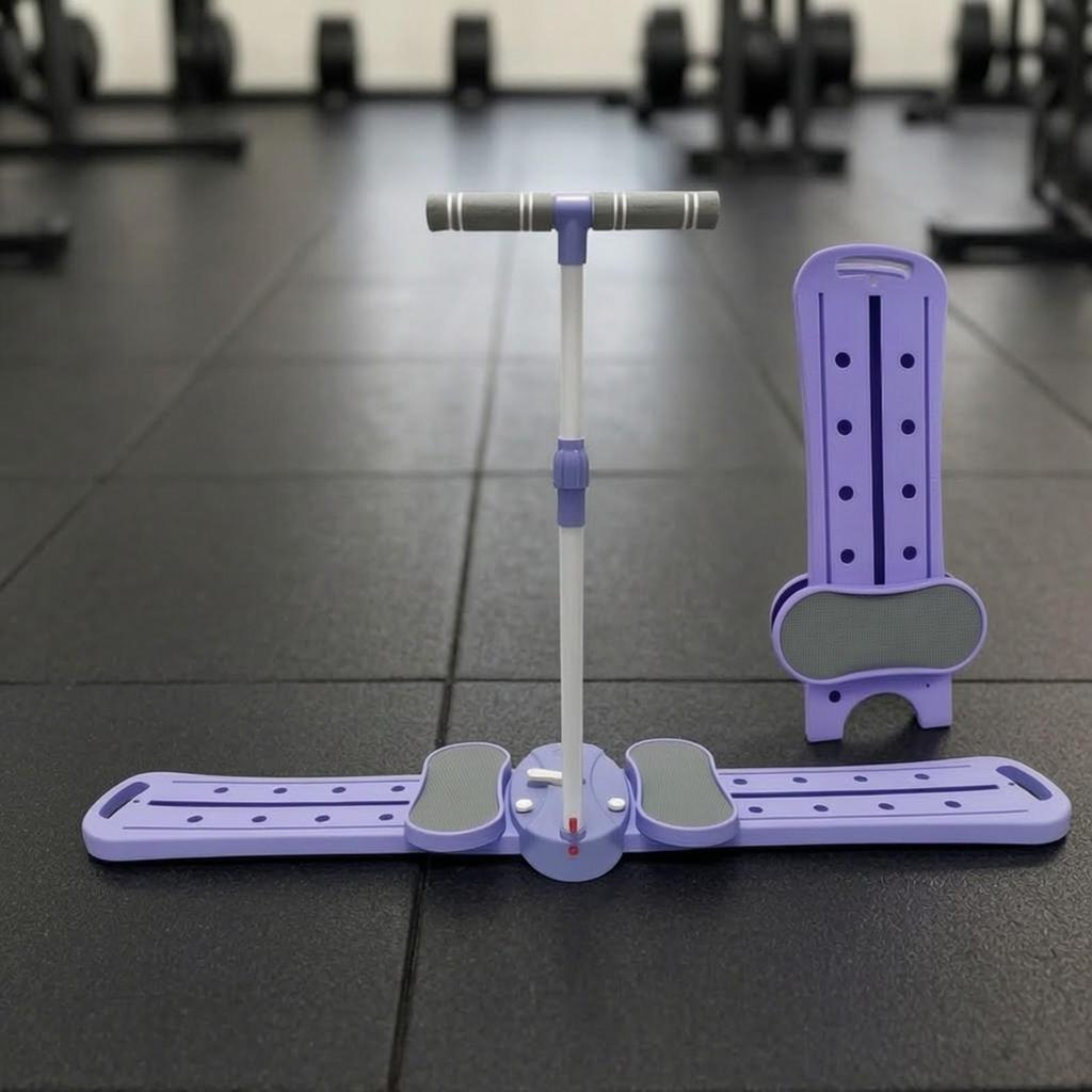 Ski Machine Space-Saving Home with Handlebar Padded