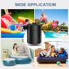 Electric Airs Pump Portable Quickly Airs Mattress Pump with 3 Nozzles Fast Inflates Deflate Pump for Pool Toy Enduring