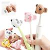 New Cute Animal Toothbrush Holder Dustproof Portable Electric Toothbrush Storage Rack Toothbrush Protective Cap