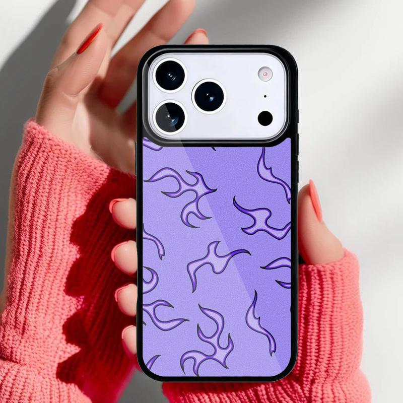 

Модный чехол для телефона с рисунком пламени для iPhone 17 16 15 14 13 Pro Max Задняя крышка для 12 11 Pro Coque iPhone 14 Pro