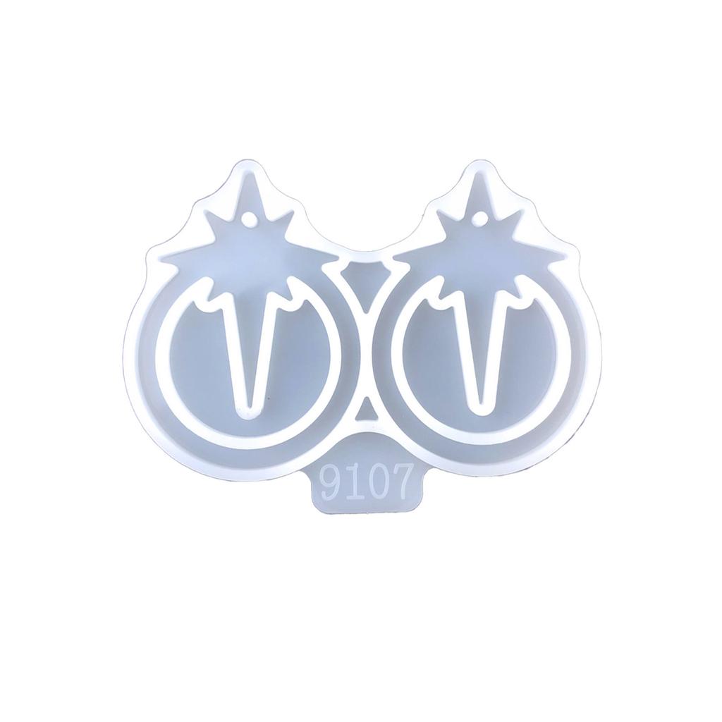 30 Styles Combined Earring Combination Ornament Molds Epoxy Jewelry Mold Resin Casting Pendant Mold Suitable for Diy