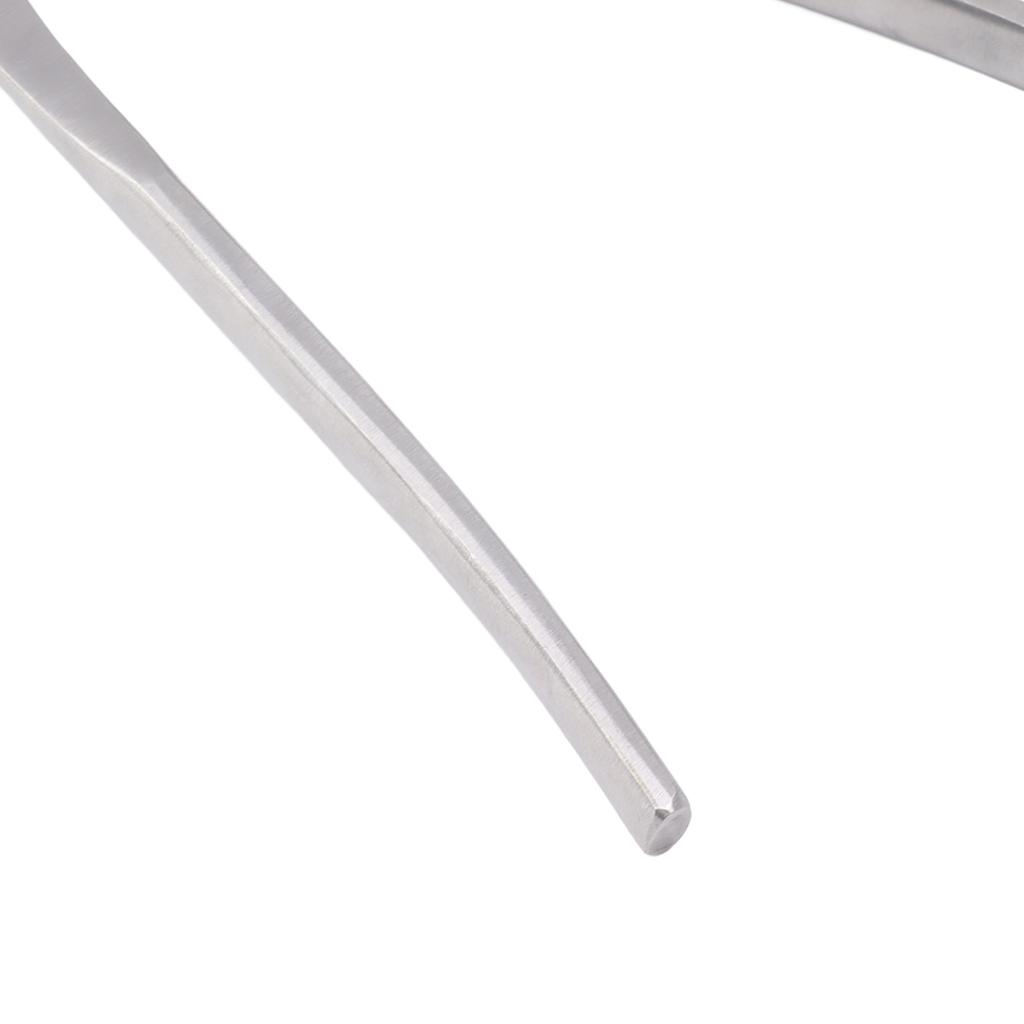 Concave Cutter Chromium Alloy Silver Bonsai Concave Branch Cutter Durable Gardening Concave Pruner for Home Yard Garden