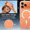 High-End Glitter Transparent Magnetic Case for Apple 16/17 Pro Max - Luxury, Lightweight, and Drop-Proof Protection