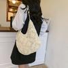 Pastoral Fresh Casual Woven Bag Women's Summer New Large-capacity Versatile Shoulder Armpit Bag