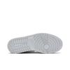 Womens Air Jordan 1 Mid 'Ghost Green' (women's sizes) Vast Grey / Ghost Green / White Vintage Basketball Shoes CV3018 001