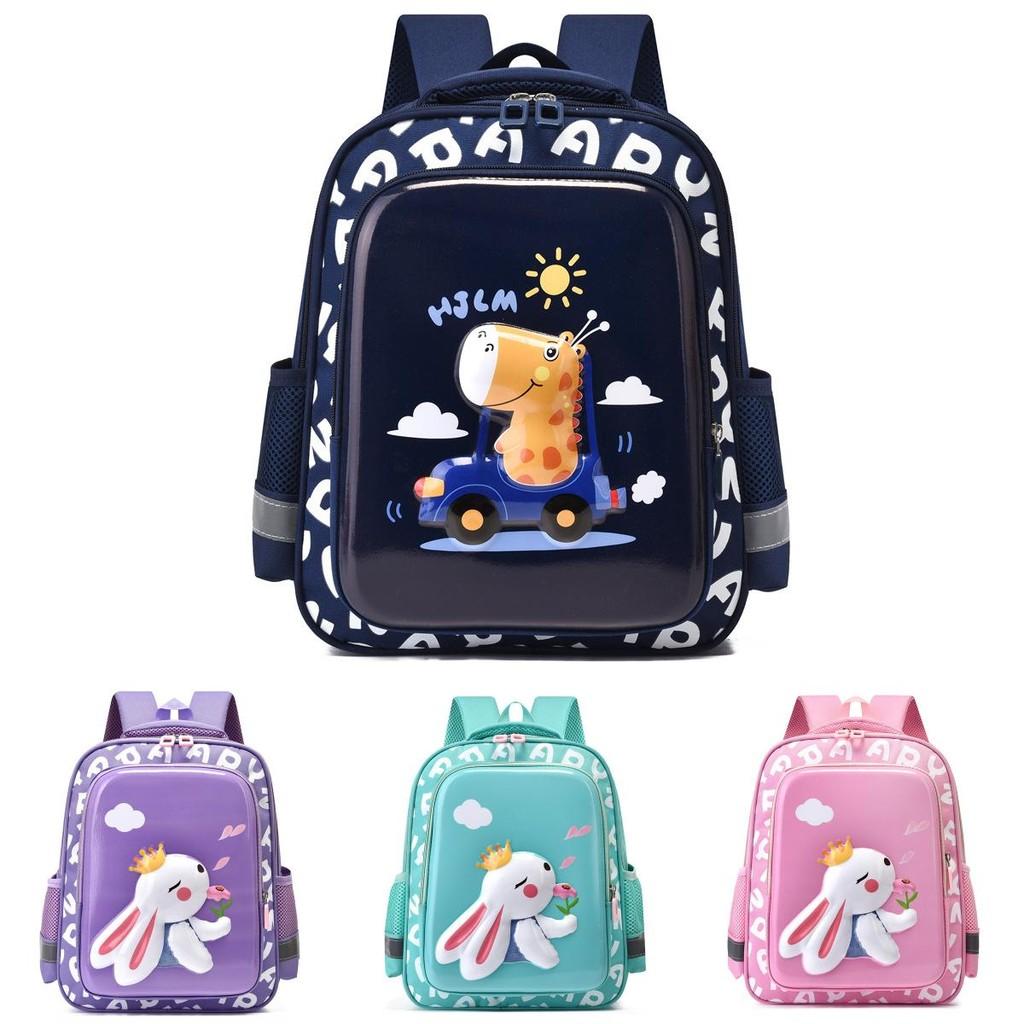 Adorable Cartoon Style Large Capacity Eva Backpack For Kids With Comfortable Back Support