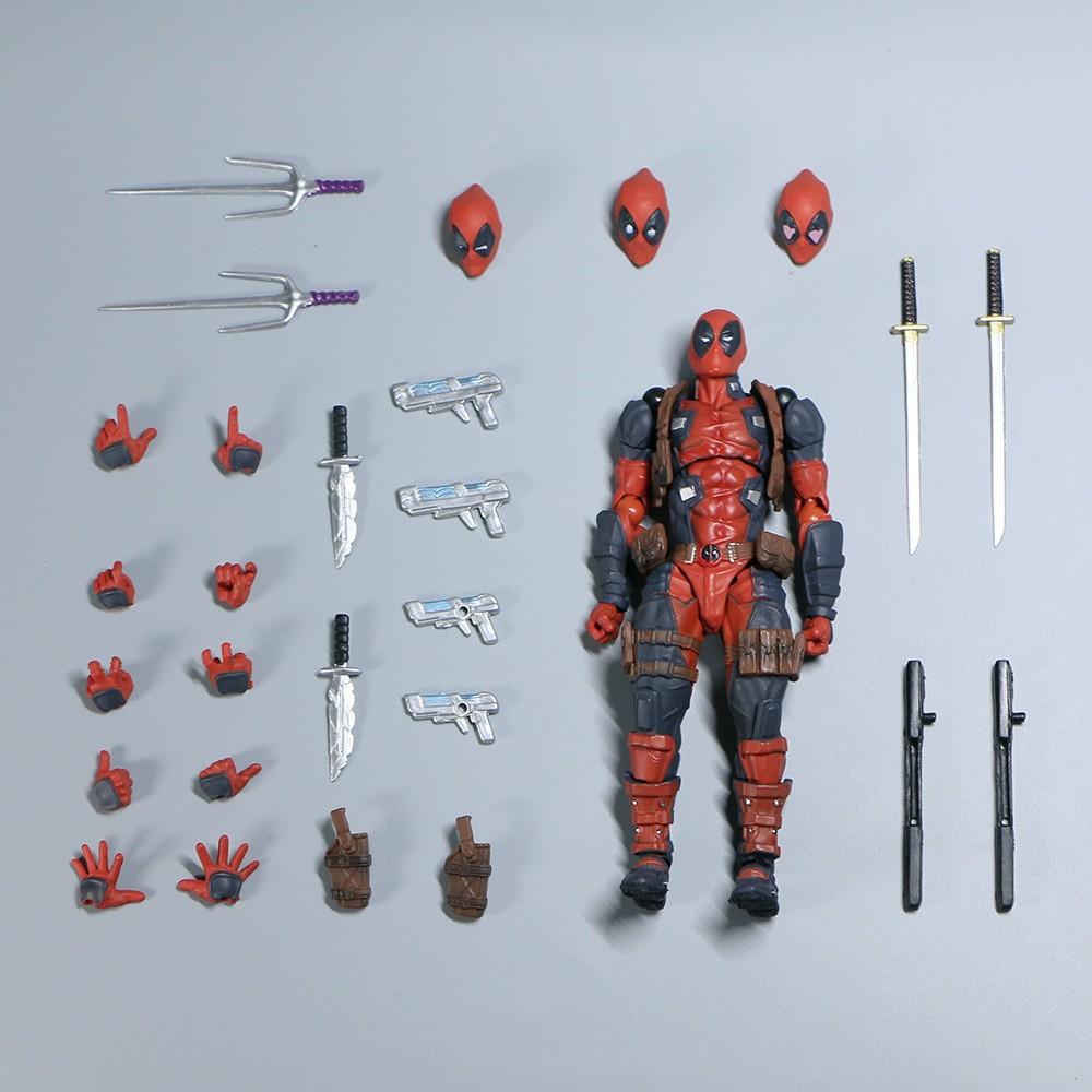 Deadpool 2.0 Surprise Edition Αρθρωτό Μοντέλο Φιγούρας Δράσης Marvel Συλλεκτικό Παιχνίδι Δώρο για Φαν
