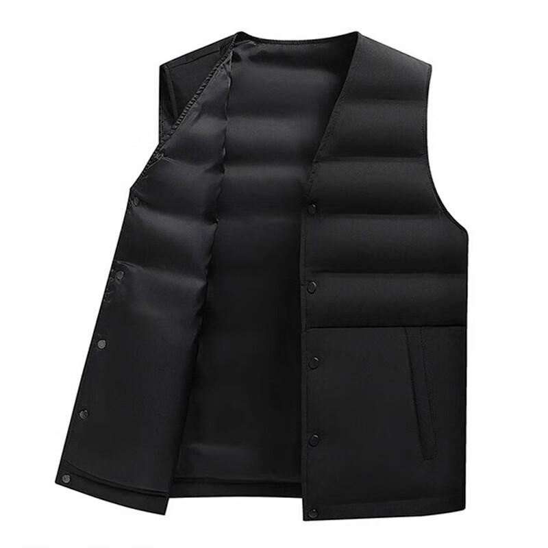 

SNOWFLYING Men s Mid-Age Down Vest X421312407F 4XL