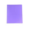 Solid Color A4 Double-Sided Pocket Document Binder, Thickened PP Plastic Storage Folder