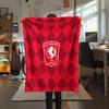 Football Club Twente Flannel Blanket, High quality Comfortable for All Seasons, Home Decor, Warmth and Comfort