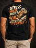 Stress Mich Nicht Ich Bin Schon Im Turbo Scared Sloth Turbo Snail Dust Trail Cartoon Bold Graphic Unisex All TShirt