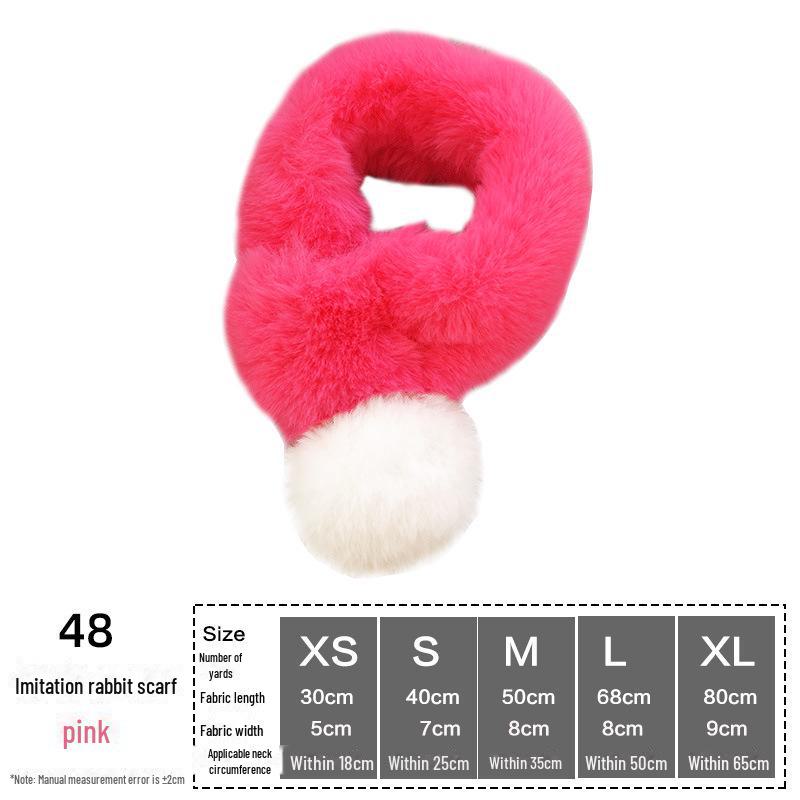 Pet Holiday Dress-Up Scarf with Bow Tie – Christmas & Halloween Dog/Cat Bib Decoration