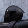 Imitation Street Car Helmet Men's Motorcycle 3C Electric Vehicle Full Helmet Autumn and Winter Knight Double Mirror Riding