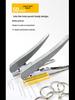 Multi-function Single Hole Puncher for Student Stationery and Loose-Leaf Binding