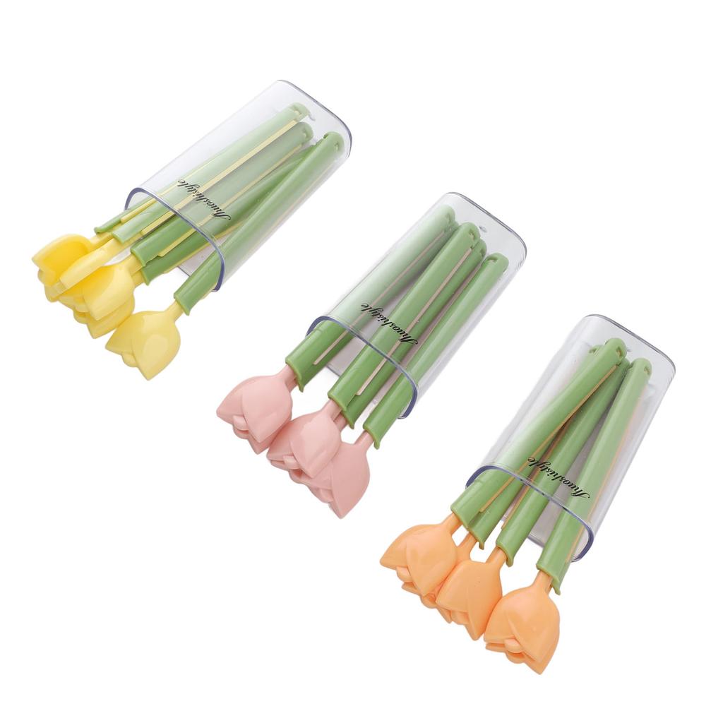 15pcs  Magnet Sealing Clip Multi Functional Food Freshness Bag Clip with Storage Box for Refrig