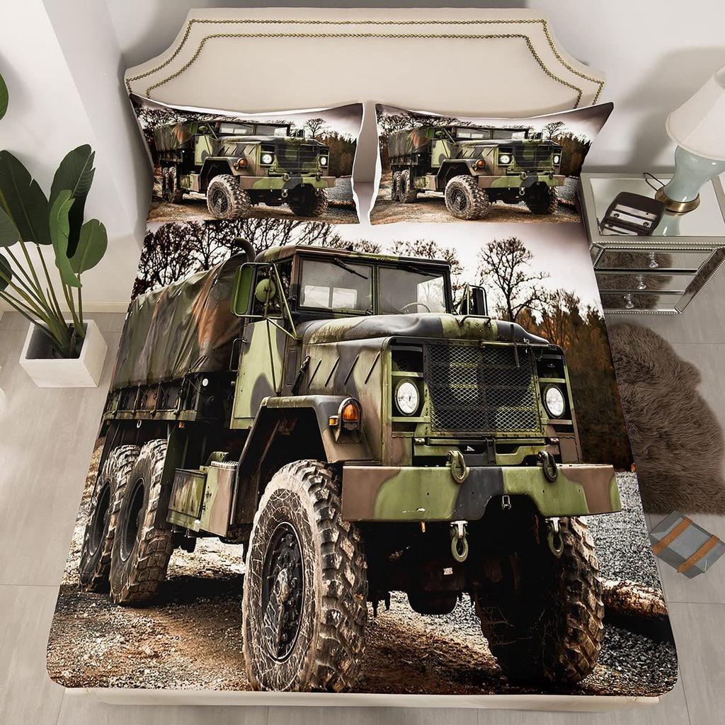 Cartoon Graffiti Muster Bettmütze Dreiteilig Digitaldruck Bettwäsche Bettmütze Dreiteiliges Set Kinder Und Erwachsene