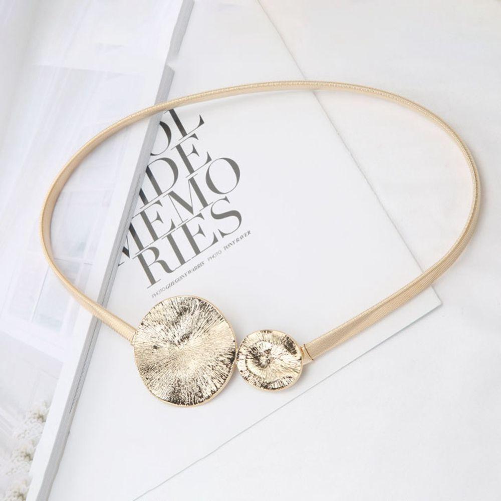 Accessories Gold Waist Corset Chain Belts Metal Waist Belts Women Waist Chain Metal Elastic Belt