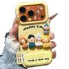 Three-dimensional fun doll leather pattern is suitable for Apple 11promax mobile phone case iPhone11 anti-drop sheath 11.