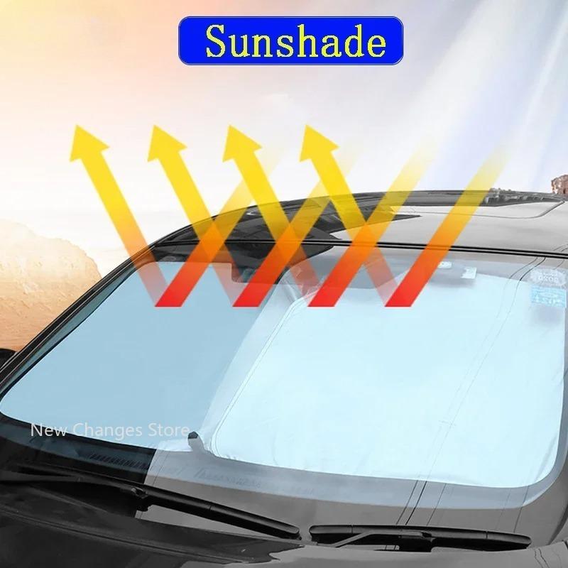 For GMW Haval H9 2024 2025 2026 Car Styling Nano-Insulat Windshield Sunshade Front Window Sun Shade Visor Auto Accessories