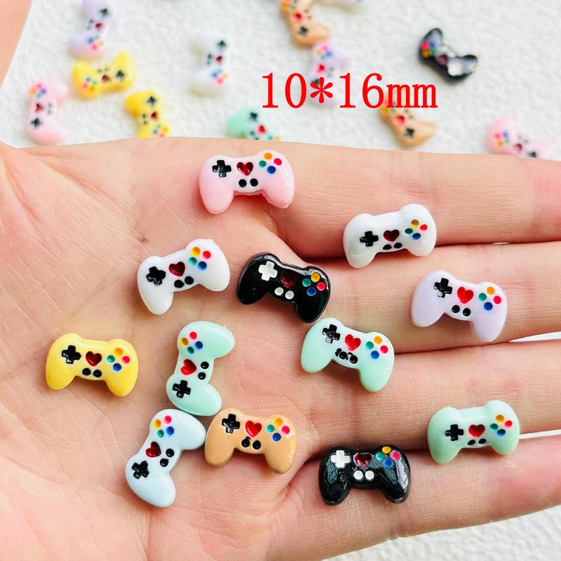 30 Pcs New Kawaii Cartoon Game Console Handle Resin Scrapbook Diy Decorative Hair Clip, Pendant Jewelry Manicure Accessories A69