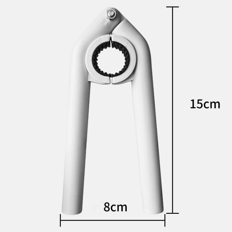 

Faucet Aerator Wrench Universal Faucet Key Non-slip loosener Kitchen Bathroom Sink Quick Disassembly Easy Storage Removal Tool белый
