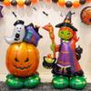 Halloween Window Decorations 4D Standing Witch Tree Pumpkin Balloons Large Toys