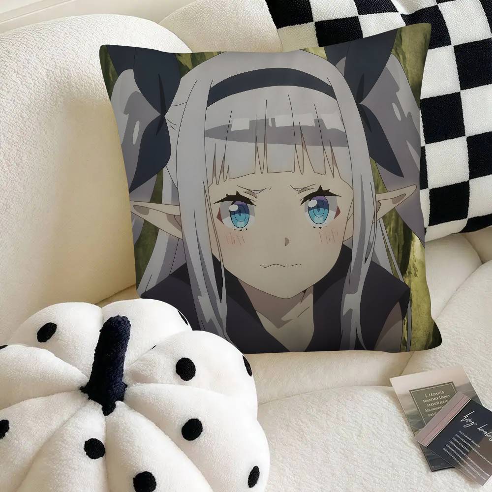 Anime Farming Life In Another World Pillow Case Fashion Square Pillowcase Bedroom Sofa Room Ins Decoration Leisure
