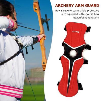 Protector de brazo para tiro con arco, flecha, Protector de antebrazo para práctica de caza, brazalete seguro
