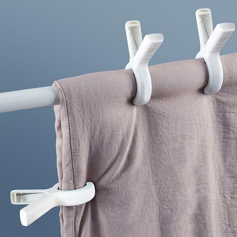 Windproof Clothespins Anti-Slip Plastic Laundry Pegs for Clothes Quilts Bedding Multi Purpose Hanging Clips