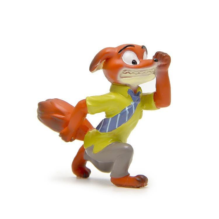 Zootopia Nick Judy Resin Figurines Mini Model Ornaments For Landscape Decoration