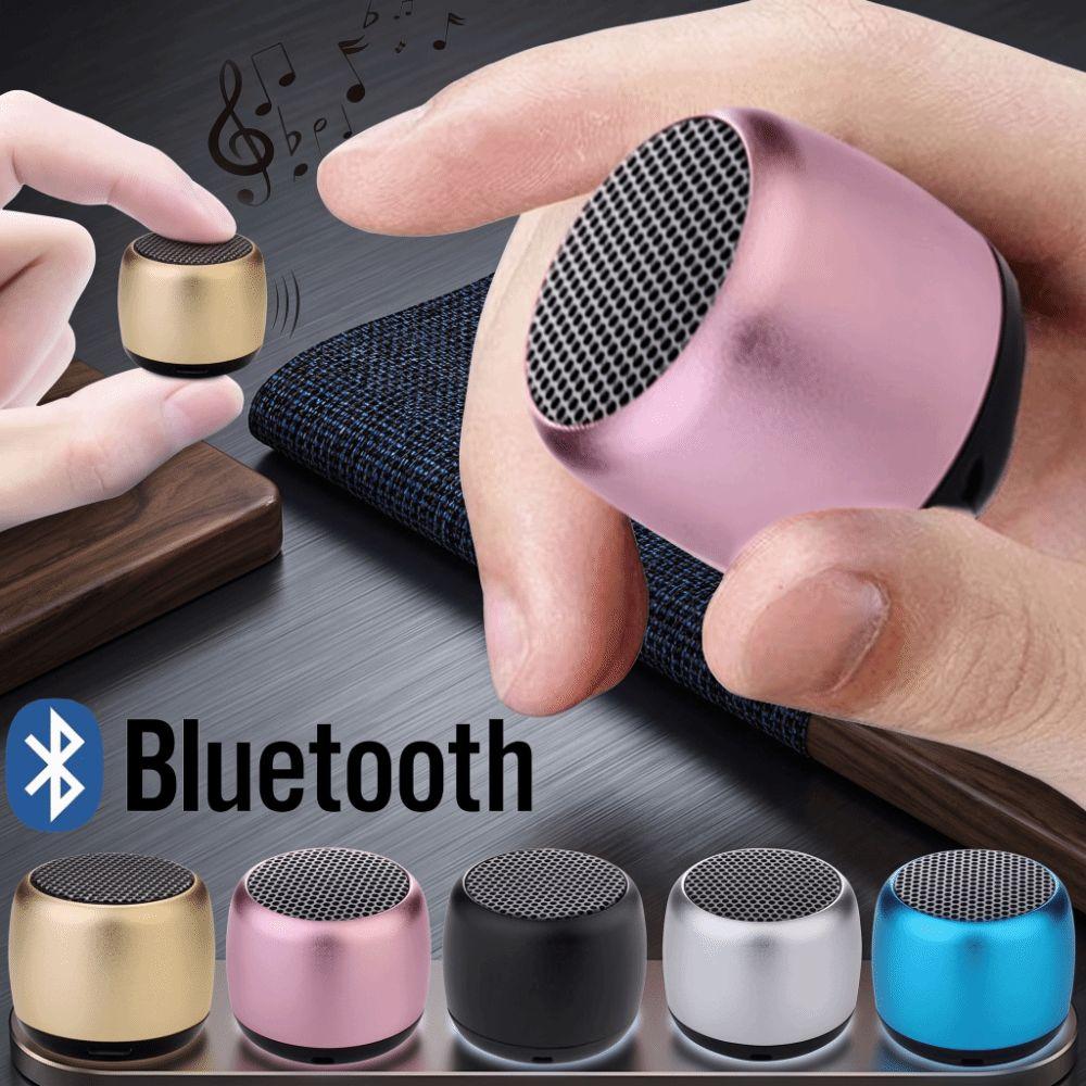 USB Portable Speaker Metal Wireless Speaker Wireless Connection Mini Bluetooth Speaker Laptop Use