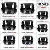 Car Front Grill Badges Rear Trunk Emblem Lid Covers Logo Sticker For Honda Civic Fit Jazz Accord CRV HRV City Odyssey Passport