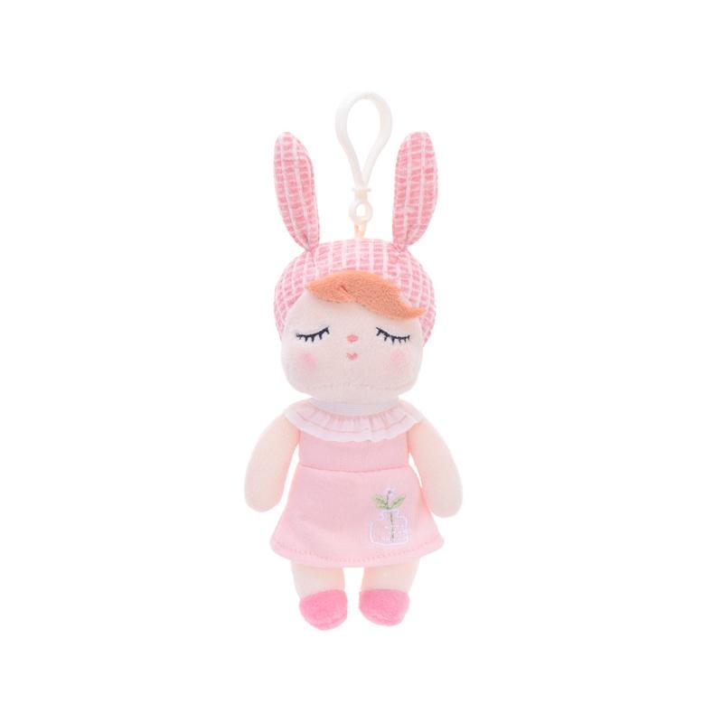 Angela Baby Metoo Doll Stuffed Toys Plush Kawaii Mini Rabbit Pendant 7" Keychain