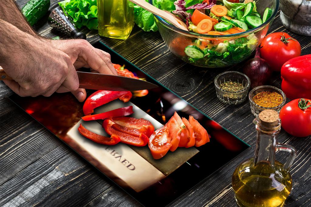 GLASS PROTECTIVE PLATE FOR INDUCTION 30x52 RESTAURANT