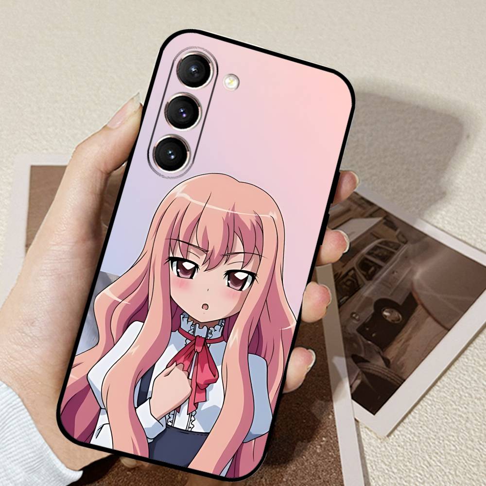Zero No N-TsukaimaS Phone Case Black Ultra-thin Shockproof Case For Samsung S24/S25/S22/S30/Note20/Lite/Ultra/5G/Plus/FE