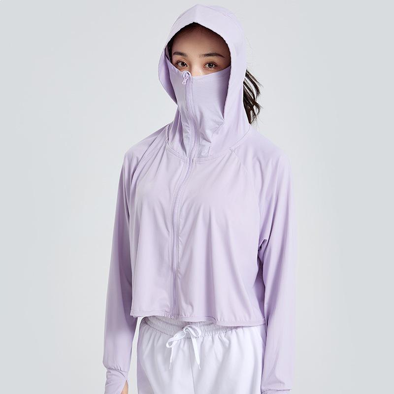 Women's UPF50+ Silk Blend Sun Protection Windbreaker - 2025 Edition for Outdoor Activities
