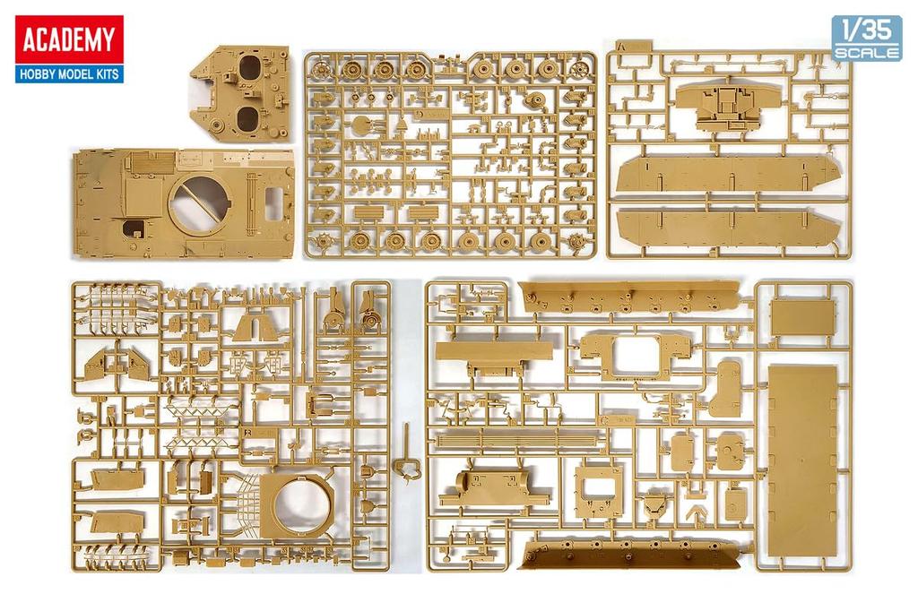 Academy 1/35 K21 Infantry Fighting Vehicle Plastic Model Kit 13566 (Tank)