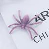 10PCS Mini Fake 3D Spider Toy Simulation Artificial Spider Halloween Plush Spider  Carnivals
