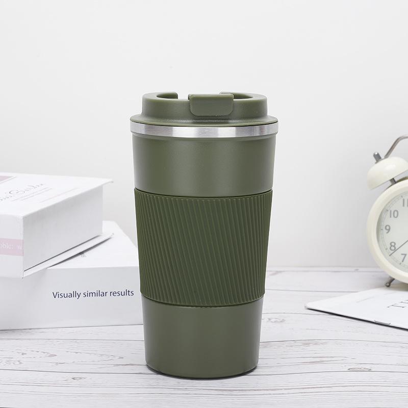 304 Stainless Steel Large Capacity Cup Drinking Street Cup Portable Sports Water Cup 380ml