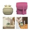 Handcraft Whale Shaped Silicone Mold for Unique Plant Pots Sturdy Cement Plaster Casting Tool Home Decoration