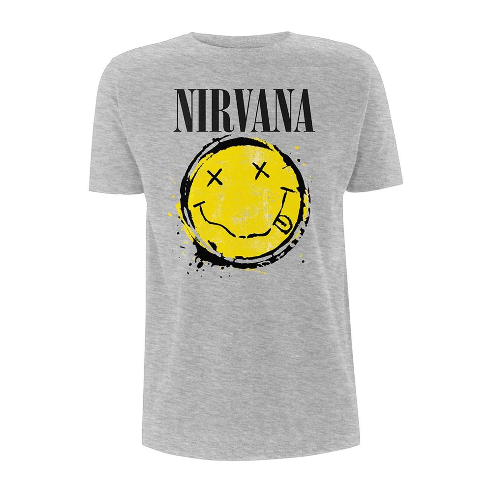 

26 Grey Nirvana Kurt Cobain Grunge Rock Official Men s Unisex T-Shirt- Unisex T-Shirt L