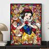 Diamond Painting Snow White Stained Window Theme Illustration Mosaic Craft Hobby DIY Gift Home Decoration Embroidery