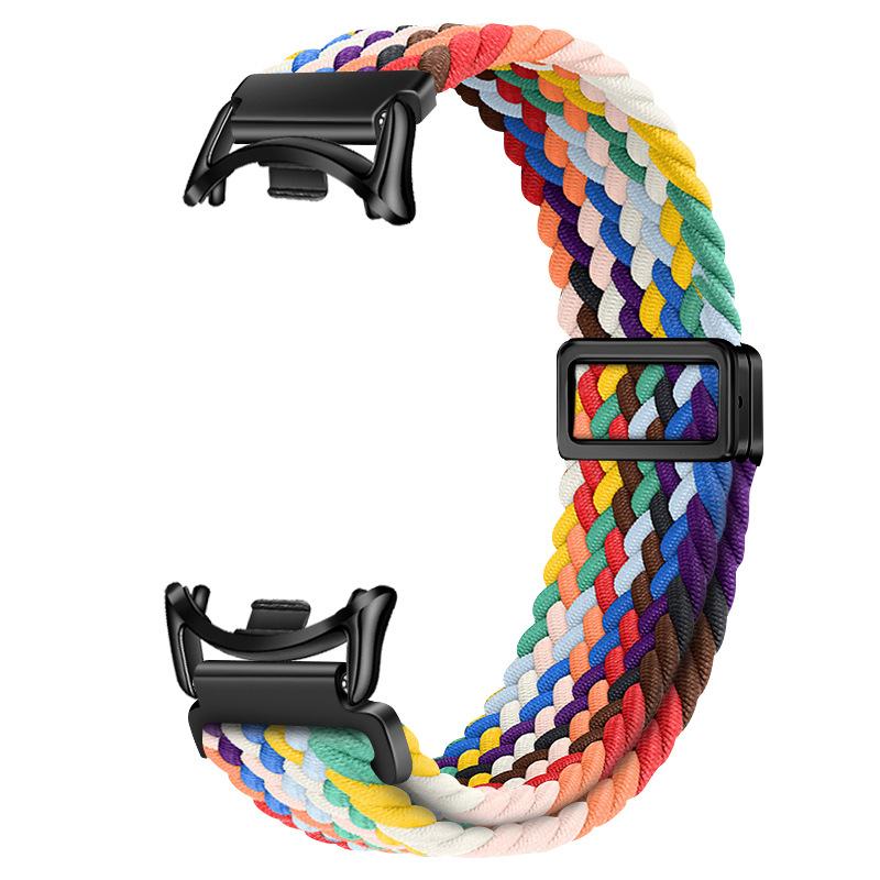 Solo Loop Strap For Xiaomi Mi Band 8 9 Elastic Braided Nylon Adjustable Watchband Correa Bracelet For Miband 10 Miband9 8 Accessories