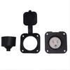 15A 125V Campers Power Outlet Waterproof Shock Resistant Design for Campers Vehicle Interior Electrical System