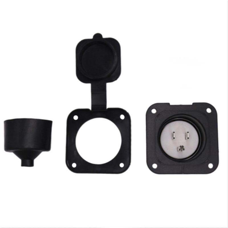 15A 125V Campers Power Outlet Waterproof Shock Resistant Design for Campers Vehicle Interior Electrical System