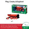 BRIO Mighty Action Locomotive for ages 3 and Wooden Toy Electric Gift 33592, up. [Toy, Train, Locomotive, Car, Vehicle, (Birthday/Christmas)]