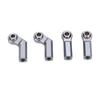 4 Buc. Rotulă sferică pentru mașină RC pentru mașină model 110 M4 Metal Filet pozitiv CW Instrument 7.0 2 Curbate 2 Drepte